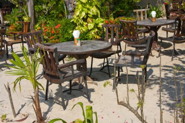 Café sahilde, Tayland