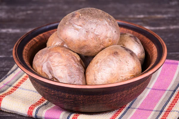 Bakad potatis — Stockfoto