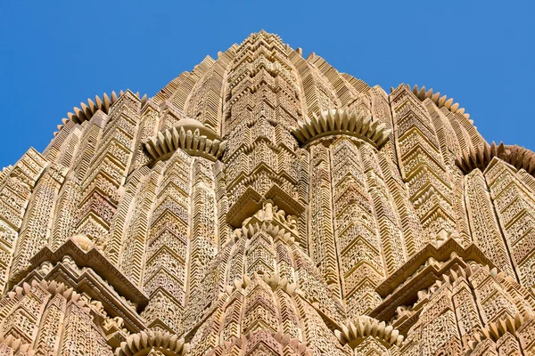 Erotikus templom khajuraho, india. — Stock Fotó