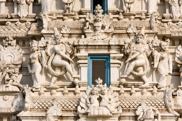 Detalles de dios hindú en un templo, Pushkar, Rajastán, India. — Foto de Stock