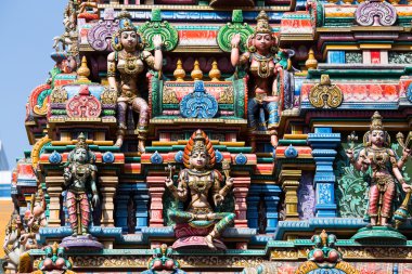 Hindu tapınağı-Bangkok, Tayland.