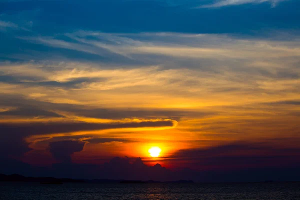 Beautiful sunset , Thailand. — Stock Photo, Image