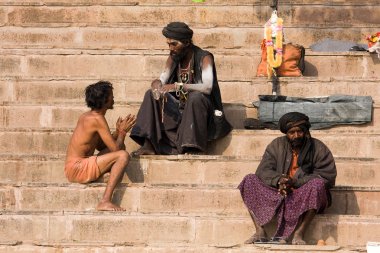Varanasi, Hindistan.