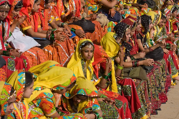 Ярмарка Пушкар (Pushkar Camel Mela) Раджастхан, Индия — стоковое фото