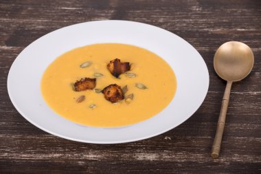 elma kabak kremalı çorba