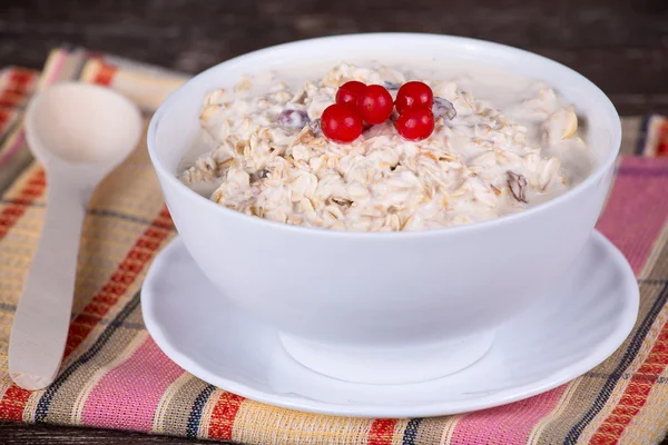 Muesli with lots of dry fruits, nuts, berries and grains — Stock Image Muesli with lots of dry fruits, nuts, berries and grains Royalty Free Stock Images