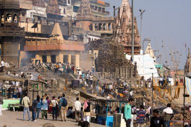 Varanasi, Hindistan.