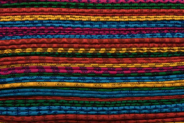 Tecido colorido — Fotografia de Stock