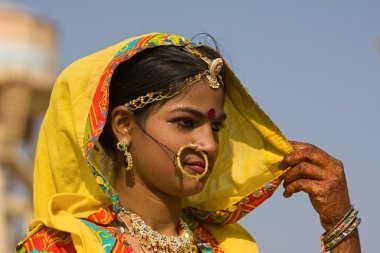 Pushkar rajasthan Fuar (pushkar deve mela), Hindistan