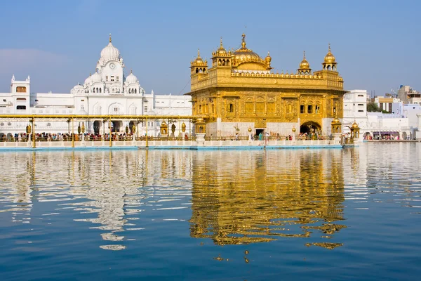 Złota Świątynia w Amritsarze, Pendżab, Indie. — Zdjęcie stockowe