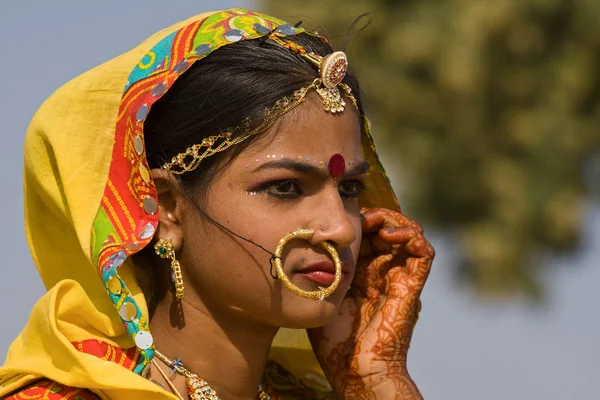 普什卡博览会 (普虚卡骆驼 mela) 拉贾斯坦邦印度 — 图库照片