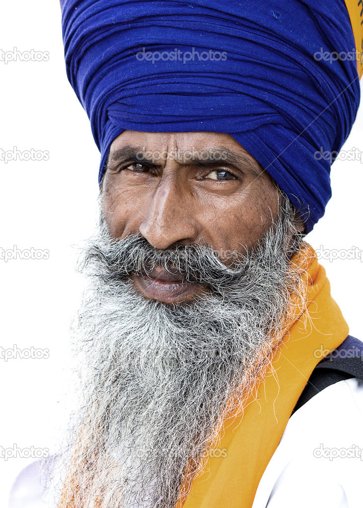 Sikh man in Amritsar, India.