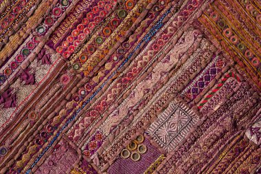 Hint patchwork halı Rajasthan, Asya