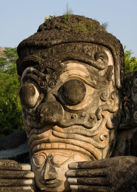 Dev heykeller Heykel Parkı - nong khai, thailand