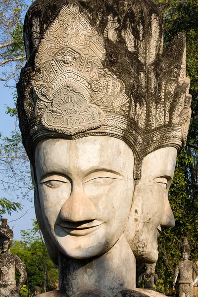 Estátuas enormes no Sculpture Park - Nong Khai, Tailândia — Fotografia de Stock