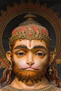 rishikesh, Hindistan Hanuman heykeli