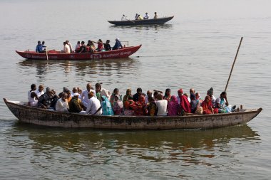 Varanasi, India. clipart