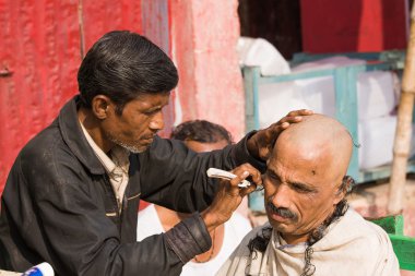 Varanasi, Hindistan.