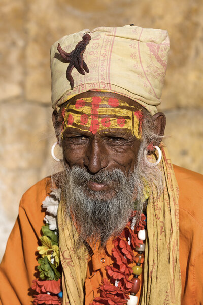 Indian sadhu (holy man)