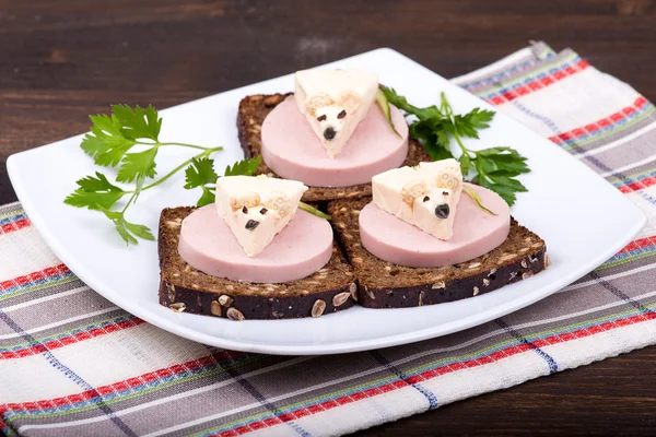 Leuke voedsel voor kinderen — Stockfoto