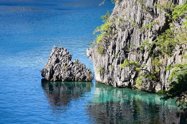 Prachtige lagune in el nido, Filipijnen — Stockfoto