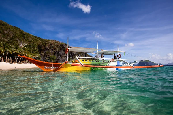 Spiaggia tropicale a El Nido, Filippine — Foto Stock