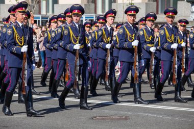 Geçit töreni zafer, Kiev, Ukrayna