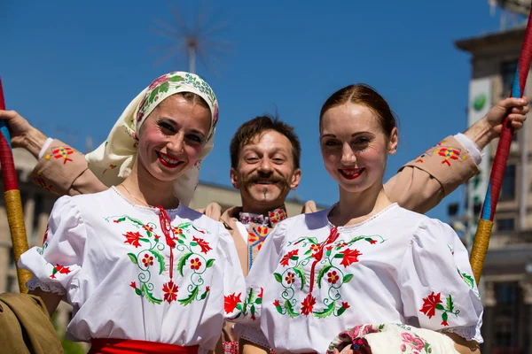 Geçit töreni zafer, Kiev, Ukrayna — Stok fotoğraf