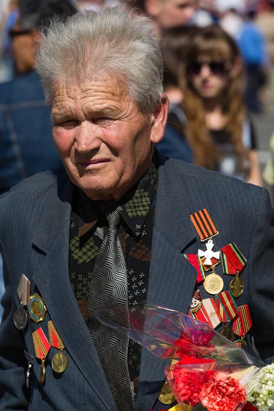 Parade victory at Kiev, Ukraine — Stock Photo, Image