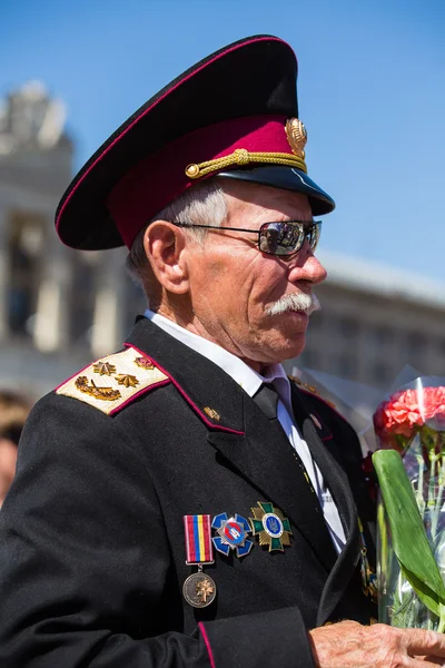 Parade victory at Kiev, Ukraine — Stock Photo, Image