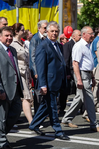 Parade victory at Kiev, Ukraine — Stock Photo, Image