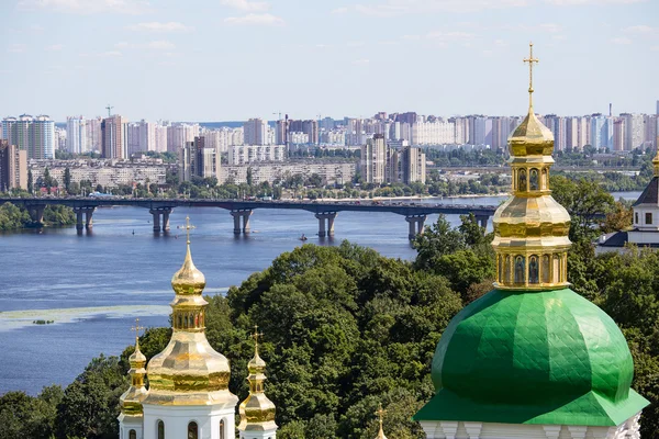 Kiev Pechersk Lavra o Kiev Pechersk Lavra (Kyievo-Pecher'ka lavra  ) — Foto Stock