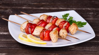 tavuk ve sebze kebap
