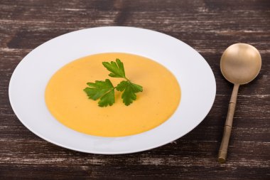 elma kabak kremalı çorba