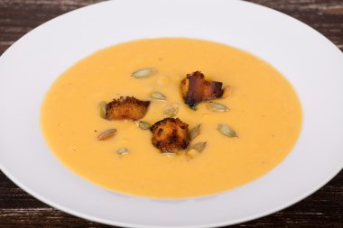 elma kabak kremalı çorba