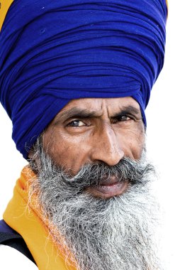 amritsar, Hindistan Sih man.