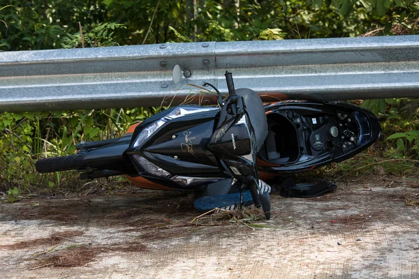 Accidente de motocicleta —  Fotos de Stock