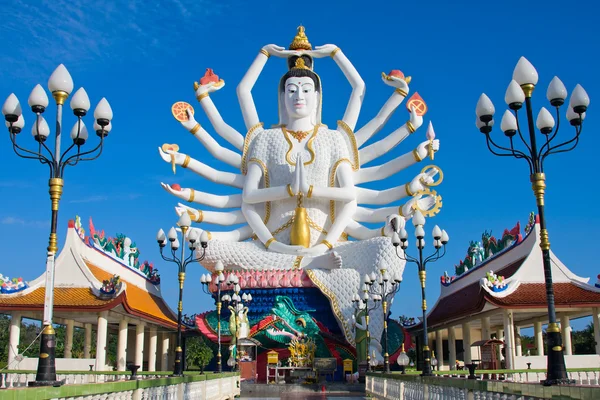 Staty av shiva på ön koh samui i thailand — Stockfoto