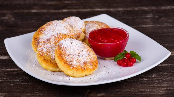 Käsepfannkuchen — Stockfoto