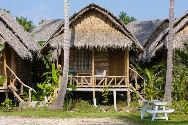 Maison de plage tropicale en Thaïlande — Photo