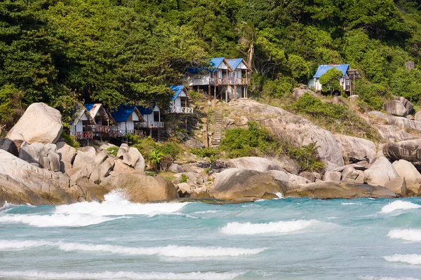 Casa de praia tropical, Tailândia — Fotografia de Stock