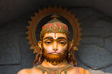 rishikesh, Hindistan Hanuman heykeli