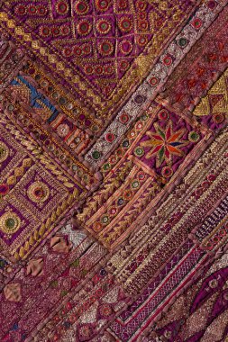 Hint patchwork halı Rajasthan, Asya