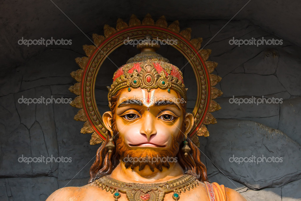 Hanuman statue in Rishikesh, India Stock Photo by ©OlegDoroshenko 47445145