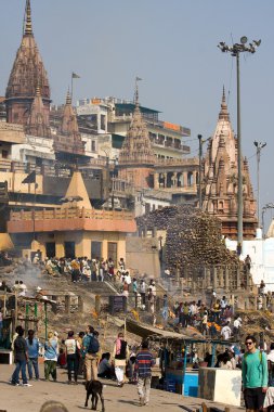 Varanasi, Hindistan.