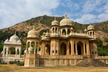 gatore kı chhatriyan, jaipur, İstanbul, Türkiye.