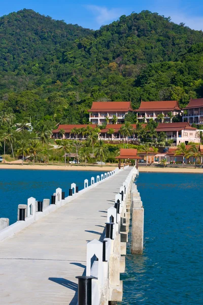 Pier na Tailândia — Fotografia de Stock