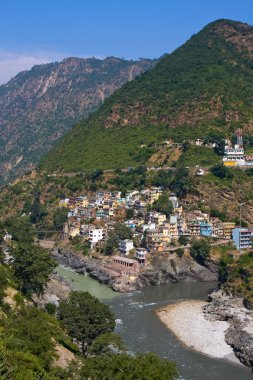 devprayag. Uttarakhand, Hindistan.