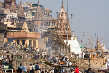 Varanasi, Hindistan.