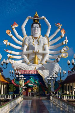 shiva heykeli Tayland koh samui Adası üzerinde
